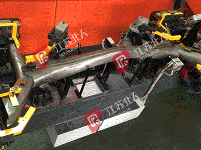 Front and rear subframes and control arms of a certain model Front and rear subframes and control arms of a certain model