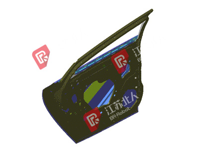 Four-door piping Four-door piping